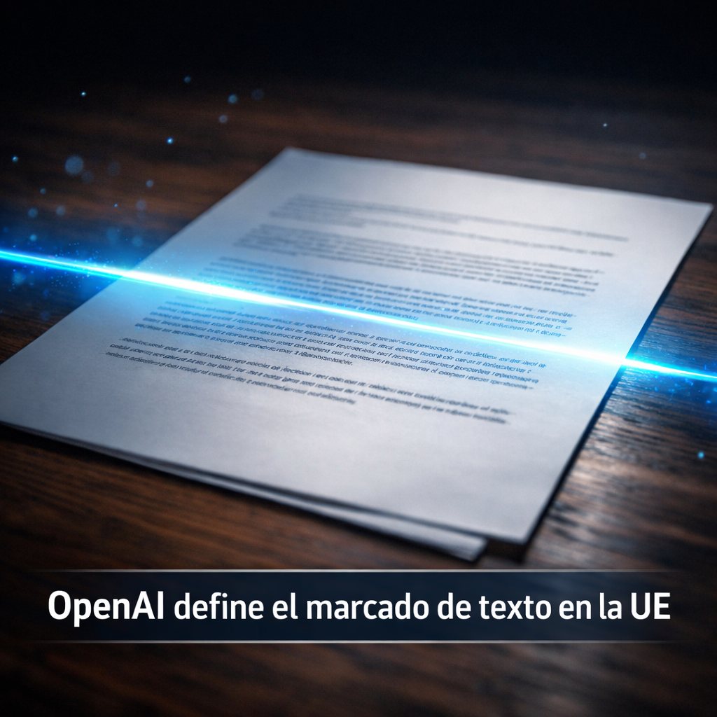 OpenAI detalla su estrategia de marcado de texto bajo las normas de la Unión Europea