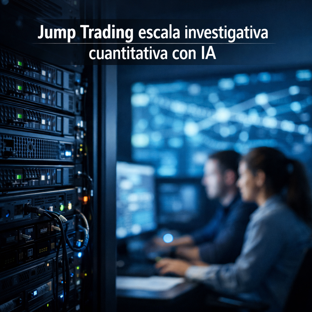Jump Trading escala su investigación cuantitativa con ChatGPT