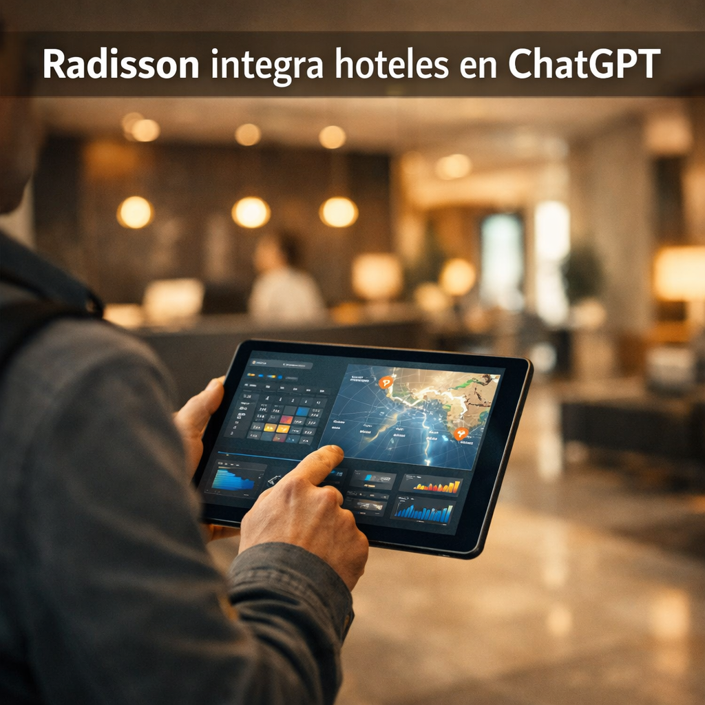 Radisson Hotel Group integra descubrimiento de hoteles en ChatGPT