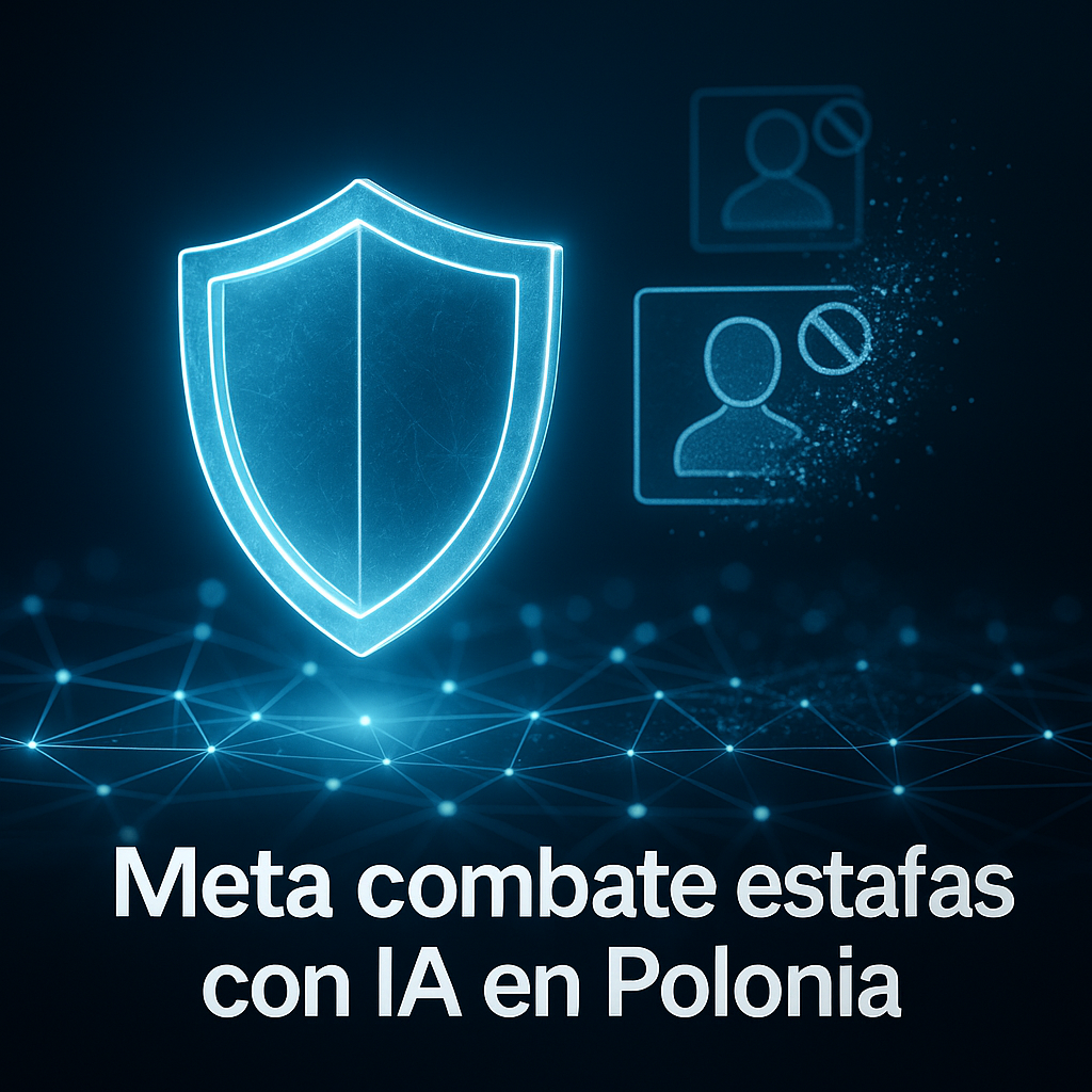Meta refuerza la protección contra estafas en Polonia con inteligencia artificial