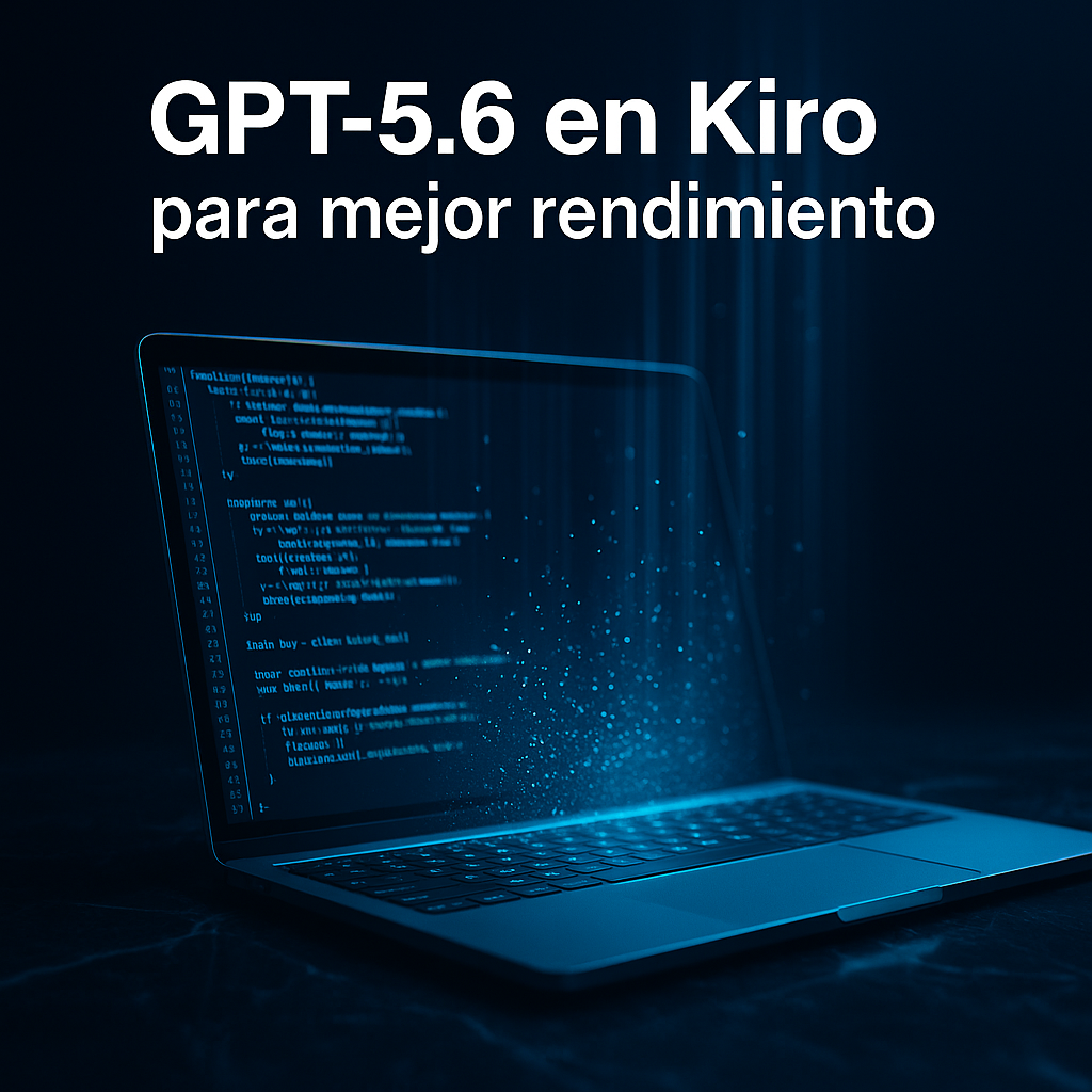 GPT-5.6 llega a Kiro para desarrolladores con mejor rendimiento