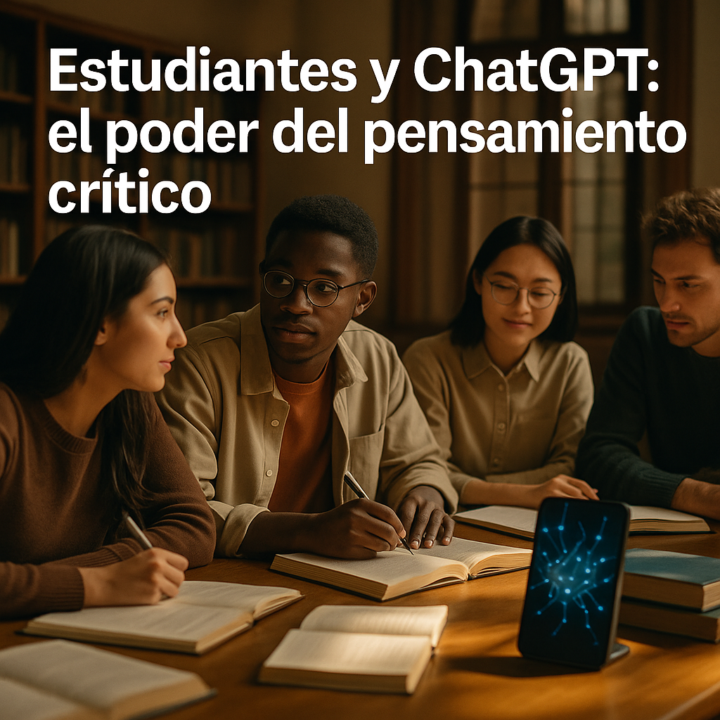 Estudiantes y ChatGPT: cómo el pensamiento crítico mejora los resultados académicos