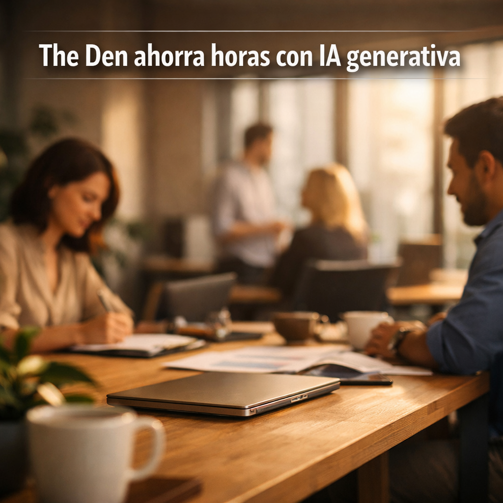 El club social The Den ahorra hasta 15 horas semanales con ChatGPT Work